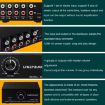 1 In 4 Out Audio Signal Distributor RCA Interface Non-Consumption Output - 5