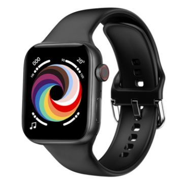 CT7 1.7" Smart Watch - Heart Rate & Blood Pressure Monitor (Black) - 1
