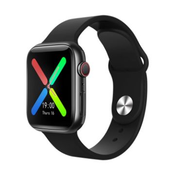 T500 Plus Smart Watch 1.44" Color Screen, Heart Rate & BP Monitor (Black) - 1