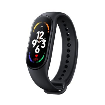 M7 Smart Watch 0.96" Color Screen, Heart Rate & Blood Pressure Monitor (Black) - 1