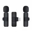 K9 2 in 1 Wireless Clip-on Noise Cancelling Mini Microphone Type-C Port - 1