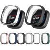 Fitbit Versa 4 Protective Case Black - PC+ Toughened Film Integrated - 3