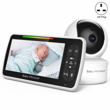 SM650 Wireless Video Baby Camera - Night Vision & Temp Monitor (UK Plug) - 1