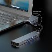 ENKAY Hat-Prince 5 in 1 Type-C Hub: 4K HDMI, 3.5mm Audio Adapter - 6