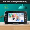 SM43A 4.3" Color Display Night Vision Baby Monitor Camera (AU Plug) - 5