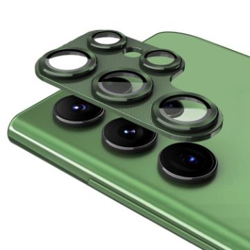Samsung Galaxy S23 Ultra ENKAY 9H Camera Lens Glass Film - Dark Green - 1
