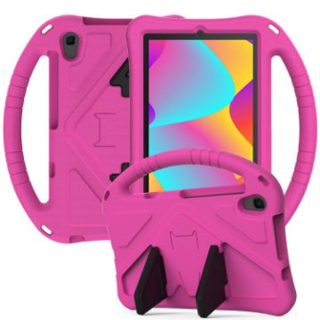 TCL Tab 8 le/Tab 8 2022 EVA Shockproof Case with Holder - Rose Red - 1
