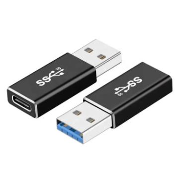 USB3.1 Type-C Female to USB3.0 Male Adapter 10Gbps with Chip - 1