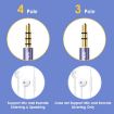 NORTHJO MTM04 3m 4 Pole 3.5mm Male to Male Stereo Audio Aux Cable - 3