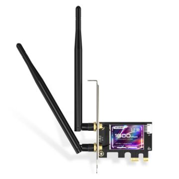 EDUP EP-9658 PCI-E WiFi 6 Card AX1800M Bluetooth 5.2 Dual Band Adapter - 1