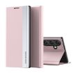 Samsung Galaxy A15 Pink Electroplated Leather Phone Case - 1