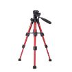 JMARY KP-2203 Red Telescopic SLR Camera Phone Tripod - Portable Aluminum - 1
