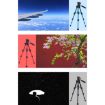 JMARY KP-2203 Red Telescopic SLR Camera Phone Tripod - Portable Aluminum - 6