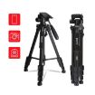 JMARY KP2234 Telescopic Aluminum Tripod for Camera & Phone - Black - 2