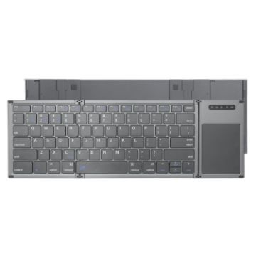 Tri-fold Wireless Bluetooth Keyboard for Multi-system Devices B066T - 1