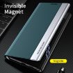 Xiaomi Poco F6 Pro Red Leather Phone Case with Electroplated Adsorption - 4