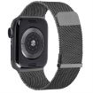 Apple Watch 8 45mm Gray Milan Double Magnetic Steel Mesh Band - 2