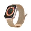 Apple Watch SE 2022 44mm Rose Gold Milan Magnetic Steel Mesh Band - 1