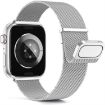 Apple Watch 38mm Silver Milan Double Magnetic Steel Mesh Band - 3
