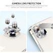 iPhone 15/15 Plus Pink Camera Lens Protector - ENKAY Hat-Prince Diamond - 3