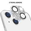 iPhone 15/15 Plus Green Camera Lens Protector - ENKAY Hat-Prince Blink Diamond - 4