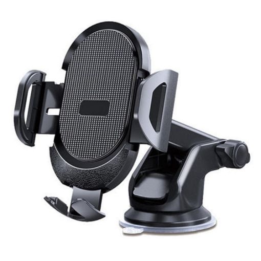 D33 Car Phone Holder - Air Vent Clip & Suction Cup Base, Gravity Sensing - 1