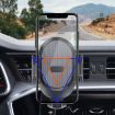 D33 Red Car Phone Holder with Air Vent Clip & Suction Cup Base - 5