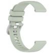 Garmin Forerunner 265S Green Silicone Watch Band with Silver Buckle - 4