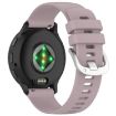 Garmin Vivomove 3S Purple Silicone Watch Band with Silver Buckle - 2