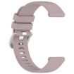 Garmin Vivomove 3S Purple Silicone Watch Band with Silver Buckle - 4