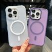 iPhone 17 Pro Blue Transparent TPU Hybrid PC Magsafe Case - 3