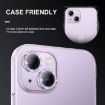 iPhone 15/15 Plus ENKAY AR Anti-reflection Camera Lens Glass (Golden) - 6