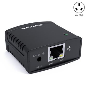 WAVLINK NU72P11 100Mbps USB 2.0 Network Print Server AU Plug Adapter - 1