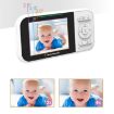 2.8" LCD Baby Monitor with Temperature Detection & 2-Way Voice (EU Plug) - 3