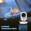 2.8" LCD Baby Monitor with Temperature Detection & 2-Way Voice (EU Plug) - 7