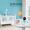 D031 2 Way Voice Baby Monitor with Lullabies & 3.2" LCD (UK Plug) - 2