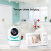 D031 2 Way Voice Baby Monitor with Lullabies & 3.2" LCD (UK Plug) - 7