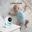 D031 2 Way Voice Baby Monitor with Lullabies & 3.2" LCD (UK Plug) - 8