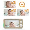 VB803 PTZ HD Baby Security Camera with Lullabies & 5" Monitor (AU Plug) - 9