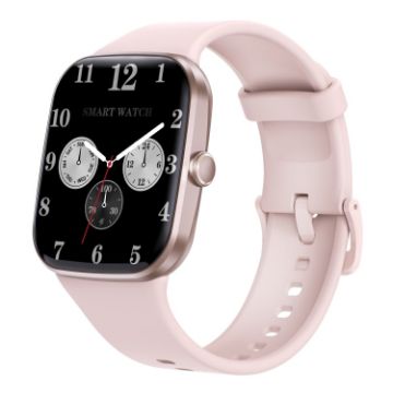 Q32 Pink IP67 Waterproof Smart Bracelet with Bluetooth Call Fitness Tracker - 1