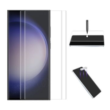 Samsung Galaxy S23 Ultra 5G ENKAY Hat-Prince Tempered Glass 2pcs Film - 1