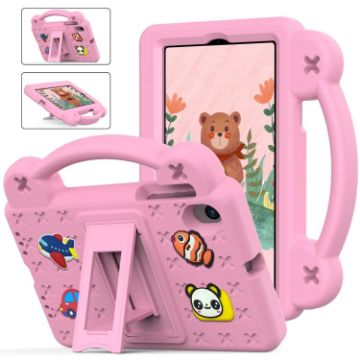 Onn 7.0 Gen4 2024 Pink EVA Shockproof Tablet Case with Kickstand - 1
