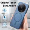 Xiaomi Redmi K70E/Poco X6 Pro 5G Brown Retro Magsafe PU Phone Case - 5