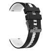 Amazfit GTS 3 20mm Black+White Two-Color Sports Silicone Watch Band - 2