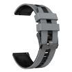 Amazfit Balance 22mm Grey+Black Two-Color Sports Silicone Watch Band - 2