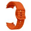Samsung Galaxy Watch 6 40/44mm Orange Wave Silicone Band - 3