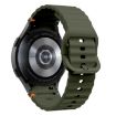 Samsung Galaxy Watch 6 40/44mm Army Green Wave Silicone Band - 2