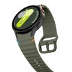 Samsung Galaxy Watch 6 40/44mm Army Green Wave Silicone Band - 4