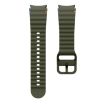 Samsung Galaxy Watch 6 40/44mm Army Green Wave Silicone Band - 5