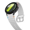 Samsung Galaxy Watch 5 40/44mm Light Gray Wave Silicone Band - 4